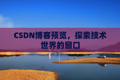 CSDN博客预览，探索技术世界的窗口
